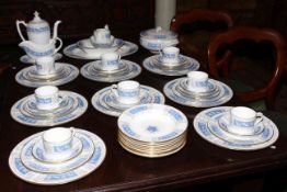 Coalport Revelry part tea and dinner service, approximately sixty pieces.