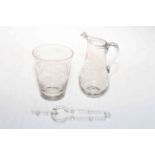 Royal Forresters 1828 glass tumbler,