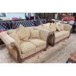 Barker & Stonehouse Gascoigne three seater and two seater settees.