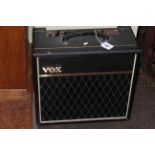 Vox amplifier.