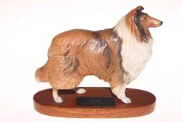 Beswick Connoisseur Collie (rough), 20cm high.