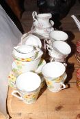 Royal Albert 'Serenity' twenty one piece tea set and Taylor & Kent part tea service.