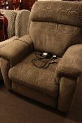 Rise & Fall electric reclining chair.