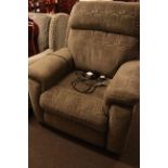 Rise & Fall electric reclining chair.