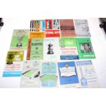 1950's-60's football programmes (approx 30),