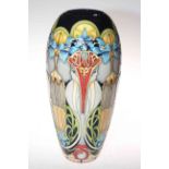 Moorcroft limited edition Dasaca vase by Kerry Goodwin, 60/200, 37cm, with box.