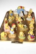 Royal Doulton 'Winnie the Pooh' figures, seventeen pieces.