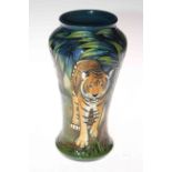 Moorcroft limited edition Ranthambore vase by Sian Leeper, 301/400, 26cm, with box.