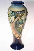 Moorcroft Trout vase 75/10, 28.5cm, with box.