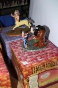 Royal Doulton Harry Potter limited edition, Rescue in the Forbidden Forest and Harry' 11th Birthday,