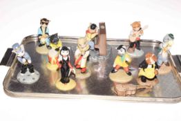 Beswick feline band figures, ten pieces.