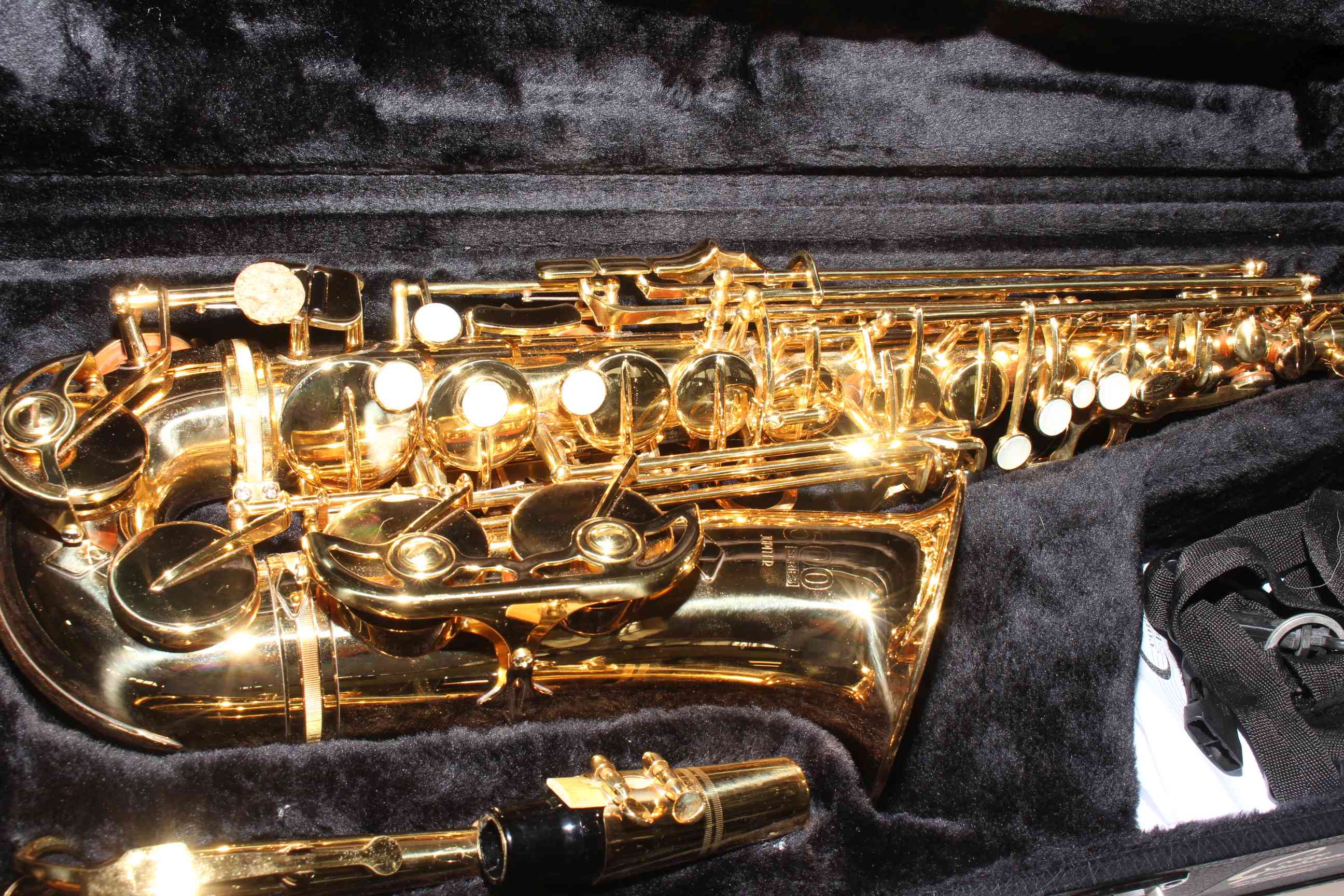 500 Series Jupiter saxophone in box. - Image 2 of 2