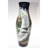 Moorcroft limited edition Mountain Kingdom vase by Philip Gibson, 60/100, 42cm, with box.