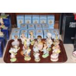 Royal Doulton Beatrix Potter figures, collection of twenty boxed pieces.