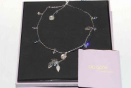Ola Gorie silver necklace, boxed.