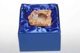 Boxed Royal Doulton limited edition Partridge in the Financial Times.