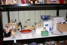 Collection including Carlton Ware Gollies, Royal Doulton Bunnykins, Beatrix Potter,