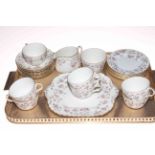 Twenty one piece Minton Suzanne tea service.