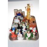 Wedgwood Sun King figure, Disney Mickey and Mini Mouse salt and pepper,