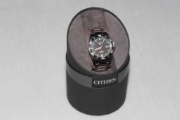 Citizen Eco-Drive 200m divers watch, boxed and with stand.