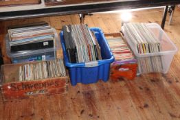 Collection of LP's, singles, box sets and other records.