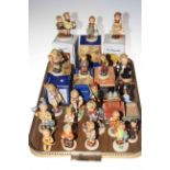 Collection of twenty Hummel figurines, some boxed.