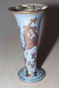 Wedgwood dragon lustre vase, 24cm.