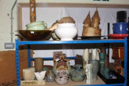 Collection of Studio Pottery including H.