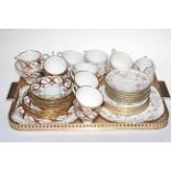 Minton Suzanne and Royal Stafford half tea sets.