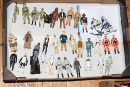 Collection of Star Wars figures.