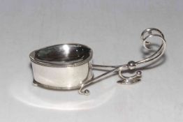 Unusual silver plated spoon warmer by Martin Hall & Co.