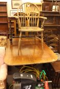 19th Century mahogany breakfast table,