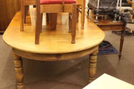 Victorian mahogany D-end dining table and Victorian mahogany D-end (2).