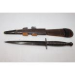 Fairburn Sykes commando dagger by W. Rodgers, Sheffield, 32cm overall length.