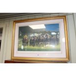 Graham Isom, The Start, limited edition print, signed and No.