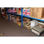 Eight boxes of collectables including cameras and equipment, two Roberts radios,