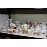 Marlborough Autumn Vine dinner wares, Susie Cooper and Portmeirion coffee ware, Fenton, Paragon,