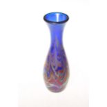 Okra glass vase by Richard Golding.