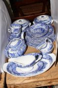 Collection of Spodes Italian tableware including two tureens.