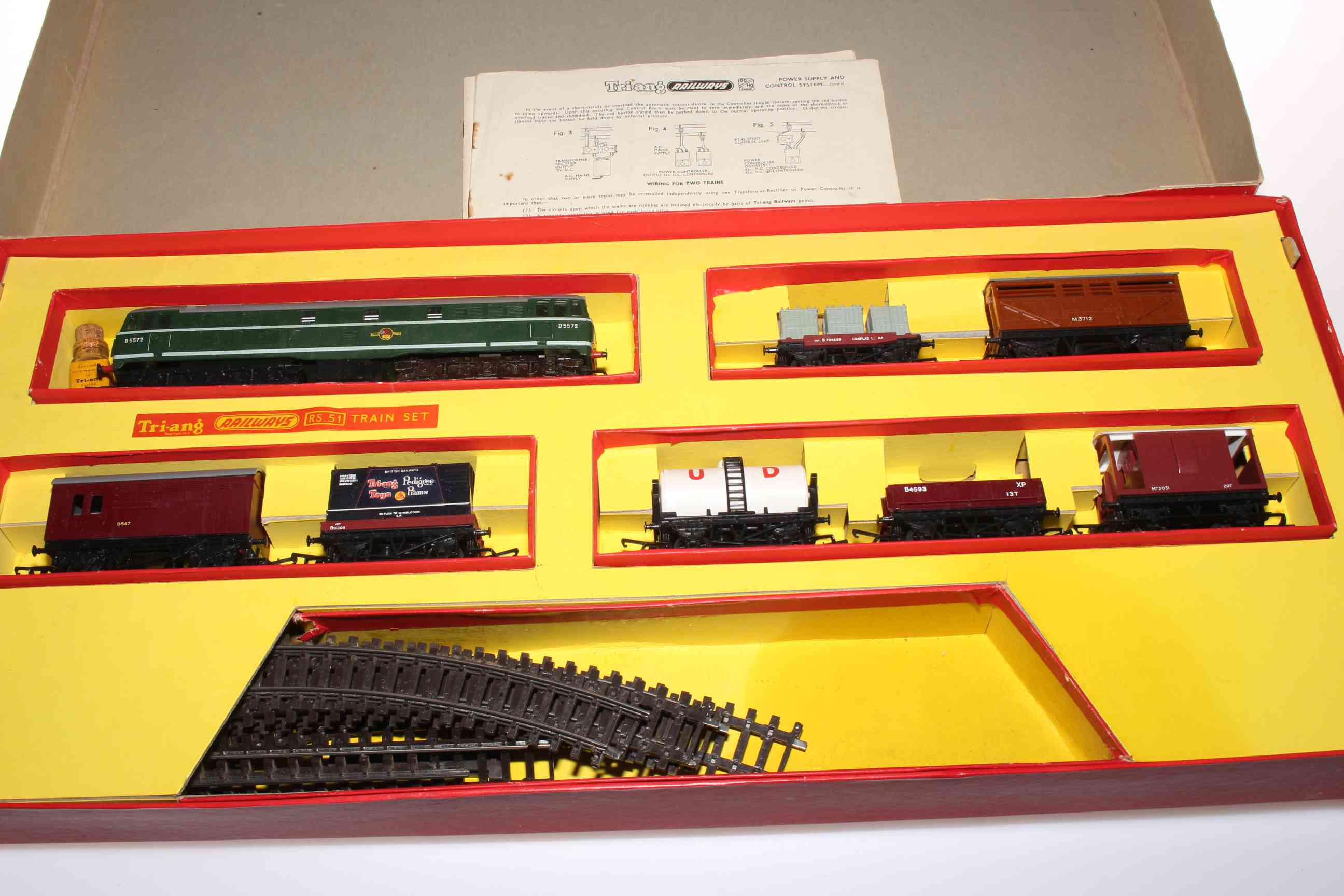 Three Hornby train sets including Night Mar RS 604, - Image 4 of 4