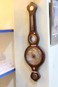 19th Century rosewood banjo barometer, Harrison, D'ton.