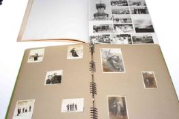 Two Oriental photo snapshot albums.