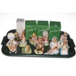 Collection of sixteen Beatrix Potter figures, mostly Beswick but including Royal Albert,