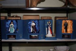 Four Royal Doulton limited edition figures, Queen Elizabeth II 30th Anniversary HN2878,