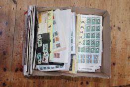 Two boxes of stamps including earlier material.