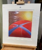 Mackenzie Thorpe, A Cross Roads, limited edition print, signed, titled and No.