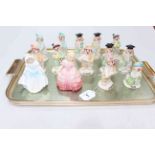 Collection of twelve Beswick 'titled' figures and two Royal Doulton figures (14).