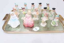 Collection of twelve Beswick 'titled' figures and two Royal Doulton figures (14).