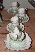 Twenty one piece Tuscan tea set no. 785452.