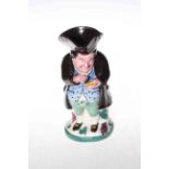 Early toby jug 'The Snuff Taker', 18cm high.